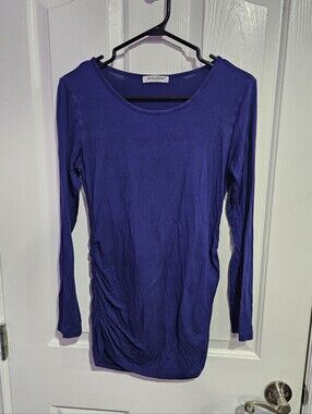 Long Sleeve Maternity Top, Small